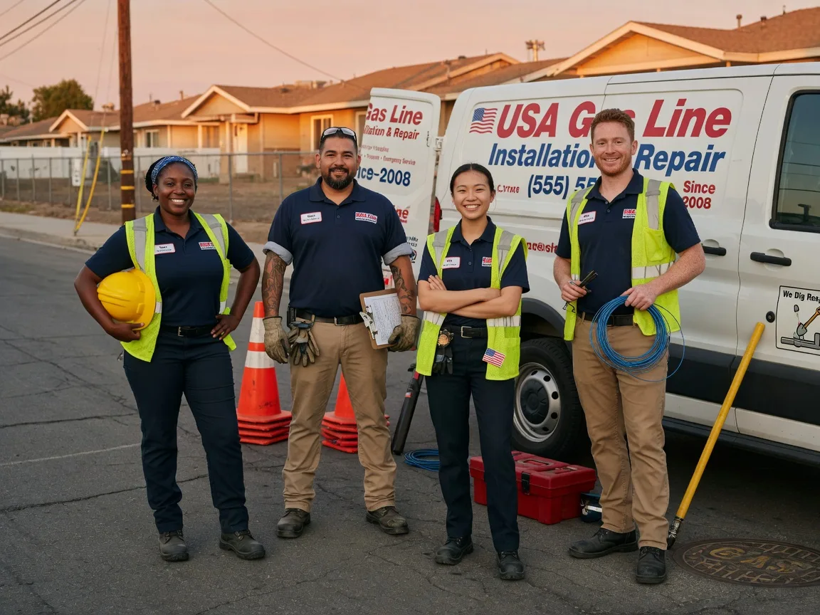 Gas Line Installation company in New Salem, MA